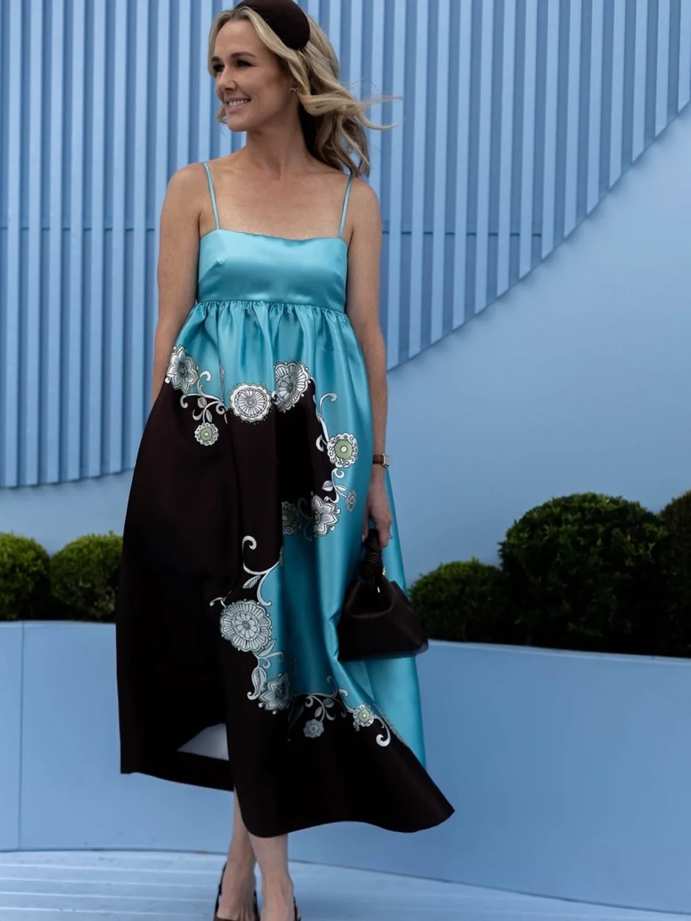 Alemais satin maxi